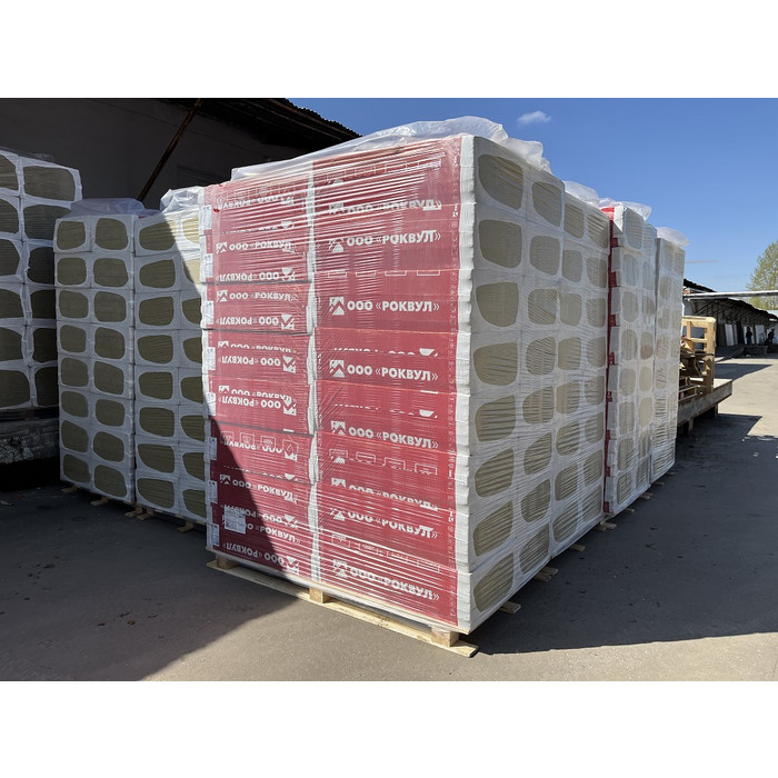 Утеплитель Роквул Фасад Баттс Оптима 60х600х1200